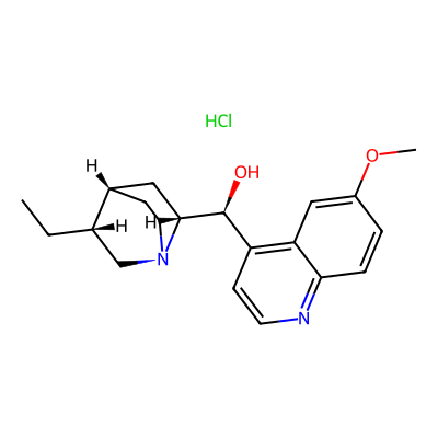 Chemical structure of Dihydroquinidine