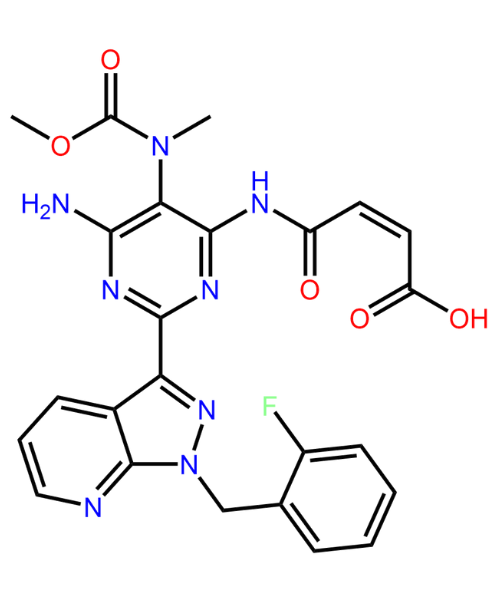 Chemical structure of Riociguat Impurity 3