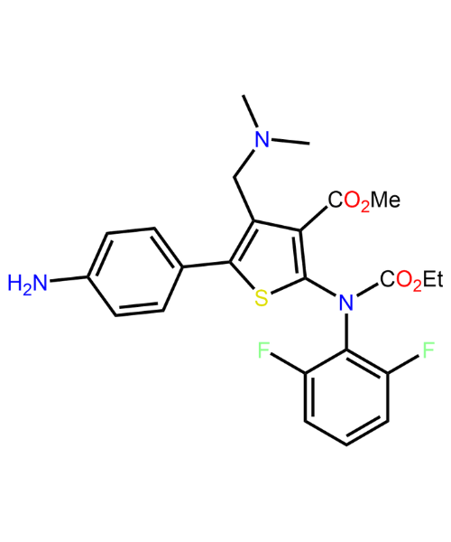Chemical structure of Relugolix Methyl Ester Impurity