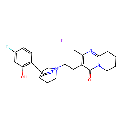 Chemical structure of Risperidone Bicyclo Impurity