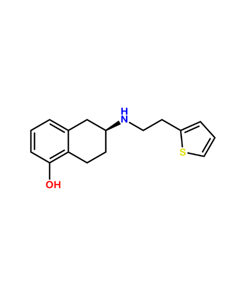 Chemical structure of Despropyl Rotigotine (Impurity C)