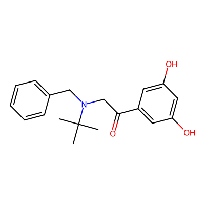 Chemical structure of Terbutaline Sulphate Impurity D