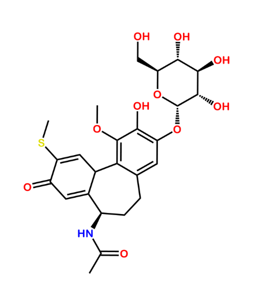 Chemical structure of Thiocolchicoside Impurity K
