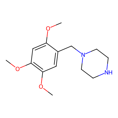 Chemical structure of Trimetazidine EP Impurity E