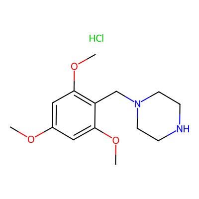 Chemical structure of Trimetazidine EP Impurity F