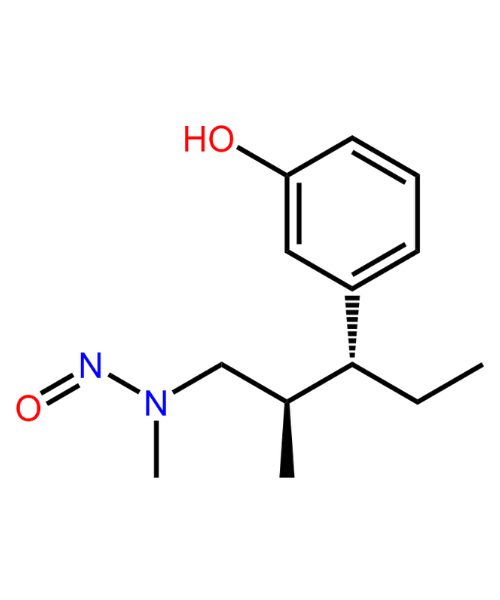 Chemical structure of N-Nitroso-Desmethyl-Tapentadol