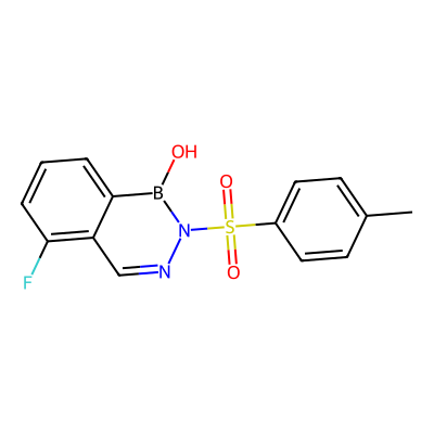 Chemical structure of Tavaborole Impurity A