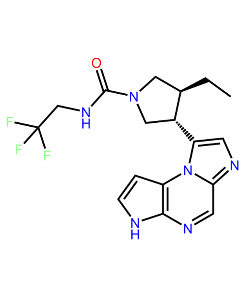 Chemical structure of Upadacitinib Impurity 4