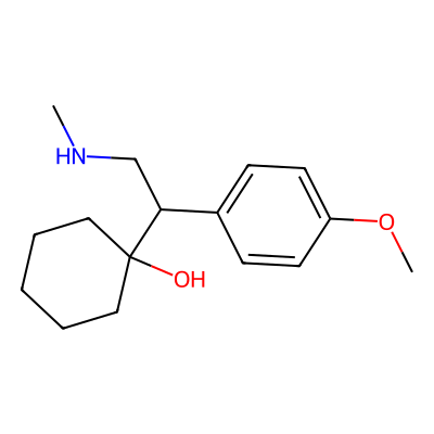 Chemical structure of Venlafaxine Impurity D