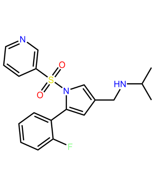 Chemical structure of Vonoprazan Impurity 6