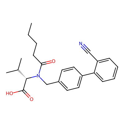 Chemical structure of Valsartan Impurity F