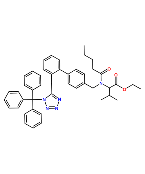 Chemical structure of Valsartan Ethyl Ester