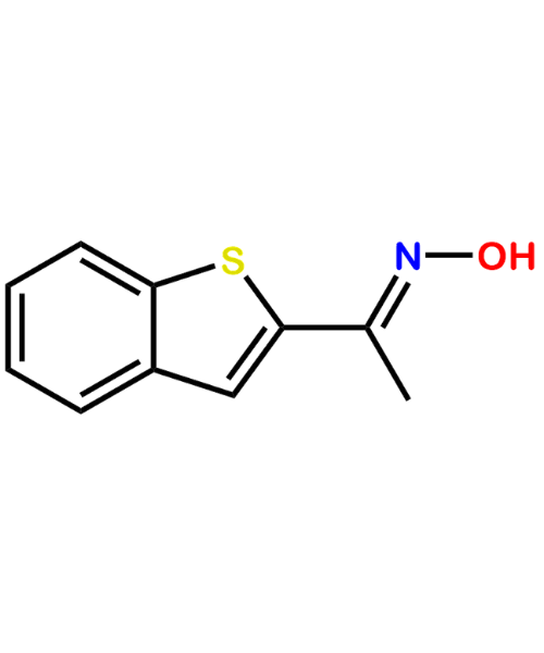 Chemical structure of Zileuton Oxime impurity