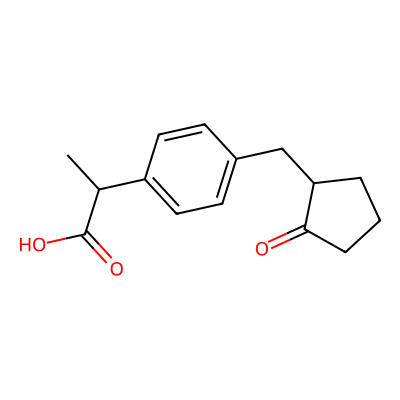 Chemical structure of Loxoprofen