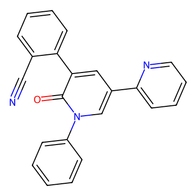 Chemical structure of Perampanel